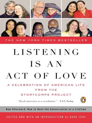 cover image of Listening Is an Act of Love
